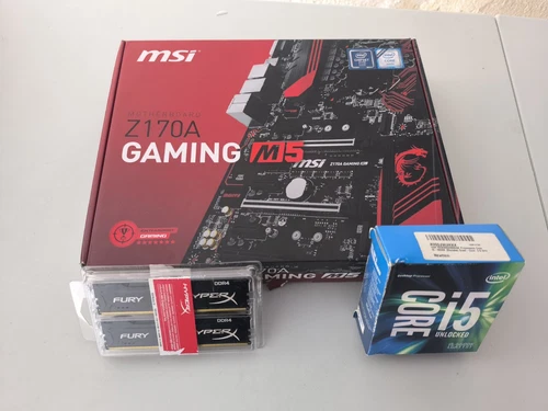 Scheda Madre MSI, Processore I5,RAM 4x2