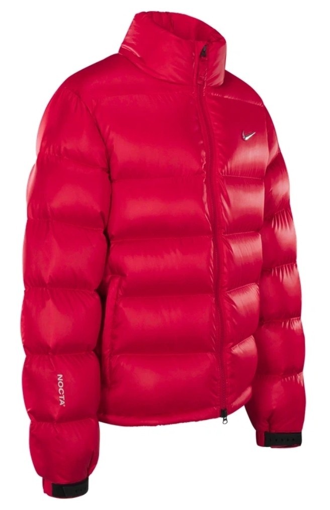 $400 Nike x NOCTA Drake Down Puffer Jacket Sunset Red Size 2X