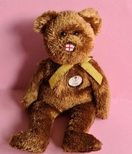 Ty Beanie Babies Champion England 2002🤗Teddy bear🙂Plüsch🩷SELTEN !