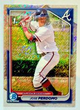 2024 Bowman 1st Chrome - Prospects Jose Perdomo #BCP-220 Shimmer Refractor