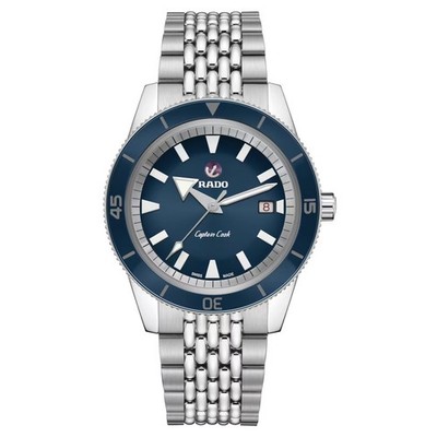 RADO Men's WATCH  Captain Cook Automatic Blue Dial R32505203