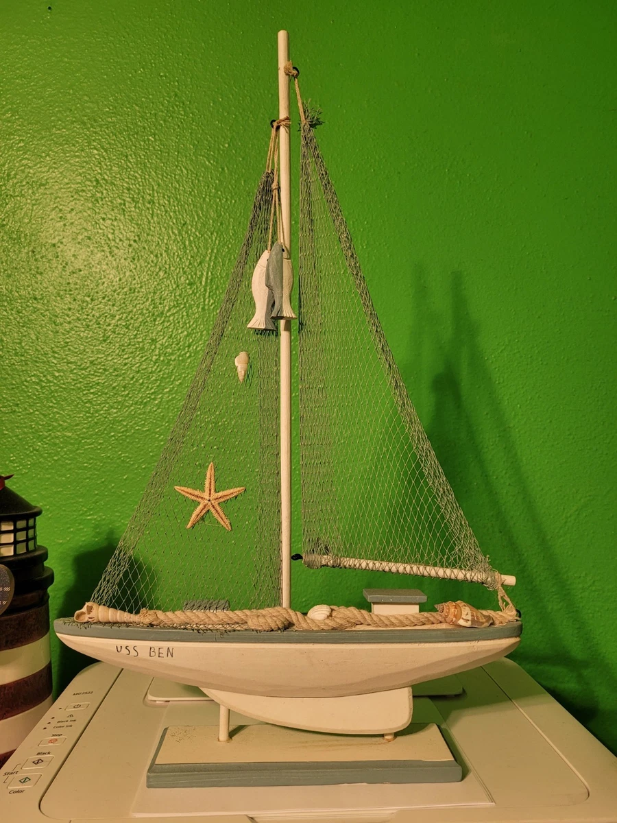 木制帆船模型古董模型船| eBay