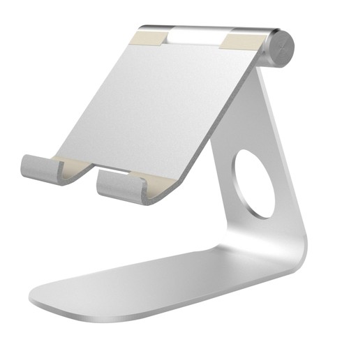 Tablet Stand Adjustable Holder with Sticky Base Charging for E-readers - 第 1/5 張圖片