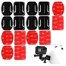 Klebepads Halterung - 16 Stück, flach, gebogen, kompatibel mit GoPro, Dji