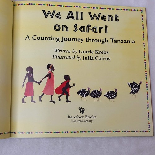 We All Went on Safari Laurie Krebs 2003 Counting Journey Tanzania - Picture 10 of 13