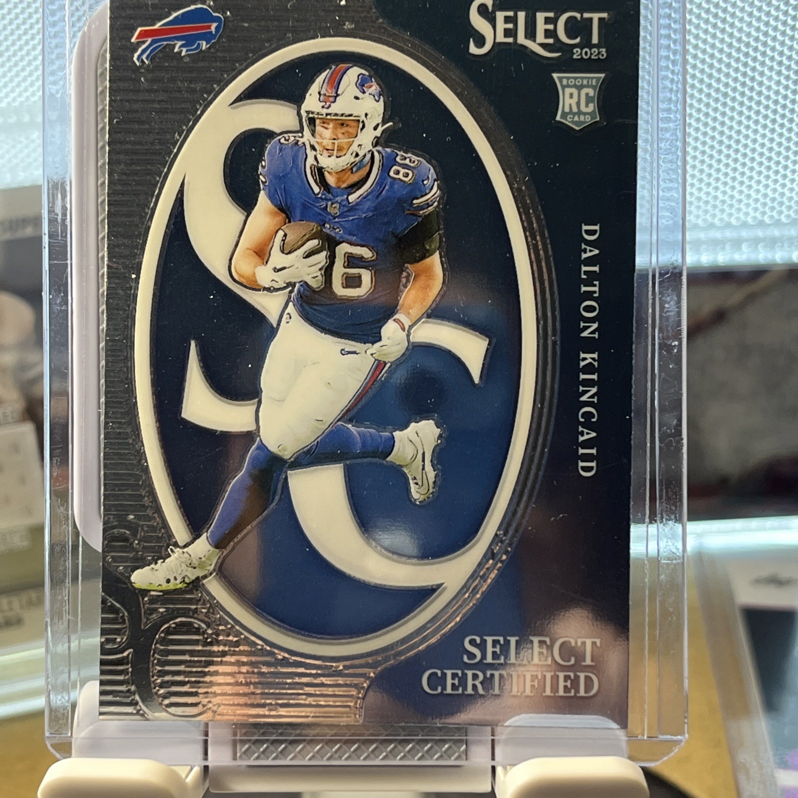 2023 Select #CRO-DKI Select Certified Dalton Kincaid RC Rookie Bills TE