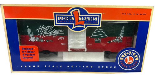 Carro de carga de Navidad Lionel a gran escala #8-87021 material rodante 1999 | Condition: New