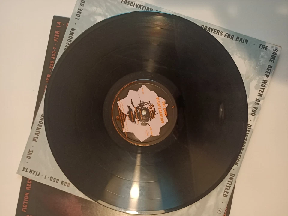 The Cure – Disintegration LP 1ST FICTION EU Vinile Vinyl - Image 2 of 4