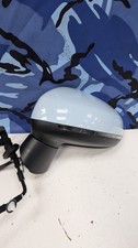 AUDI A1 8X 2010-2018 N/S PASSENGER SIDE WING MIRROR HEATED LX5A KULUMUS BLUE