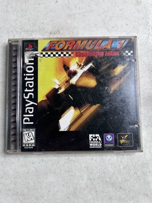 Formula 1 Championship Edition PlayStation Video Game Racing Multiplayer
