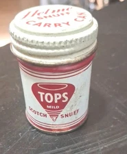 Tops mild Scotch Snuff Carry Can