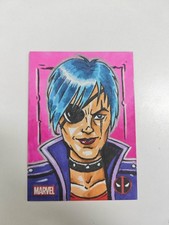 2025 Topps Chrome Deadpool Sketch Card Joe Griffo 2025 Signed Art