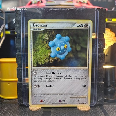 Bronzor Triumphant Pokémon TCG 58/102 HeartGold & SoulSilver Common
