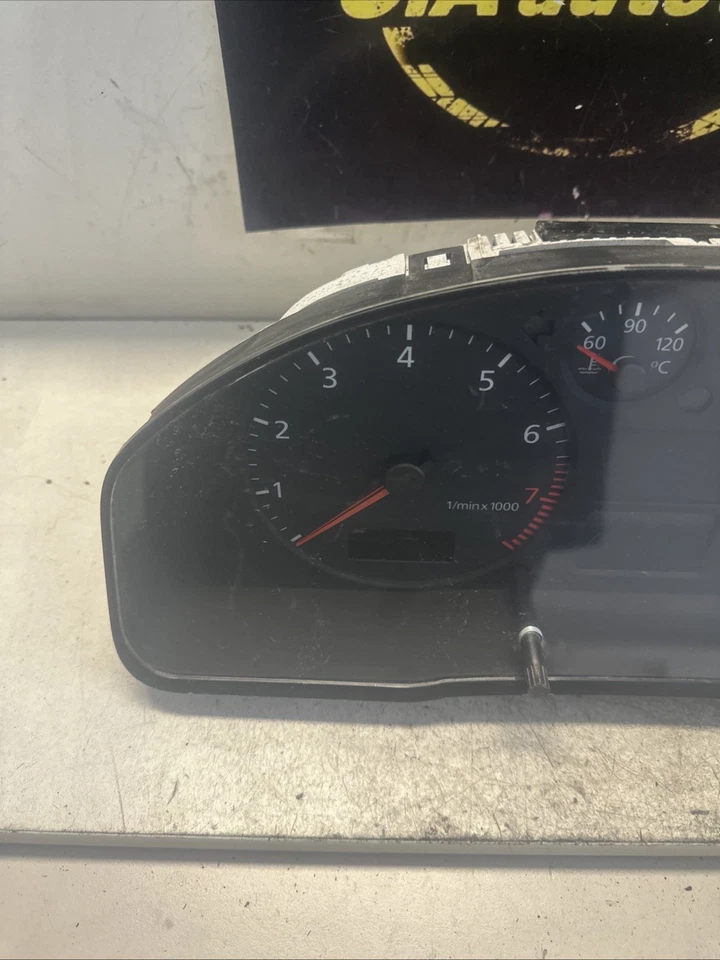Audi A4 B5 Tachometer Benziner km/h 8D0920901D MFA FIS Kombiinstrument Jaeger - Bild 4 von 4