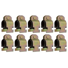 Cushion Strut Clamp 3/4" NOM (7/8" OD) for Mounting Copper Piping (10 Pack)