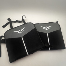 2 Lugabug Travel Seats 12.5" x 11.5" Straps onto Suitcase Luggage Child Carrier