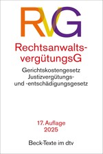 Rechtsanwaltsvergütungsgesetz. RVG | Hans-Jo...