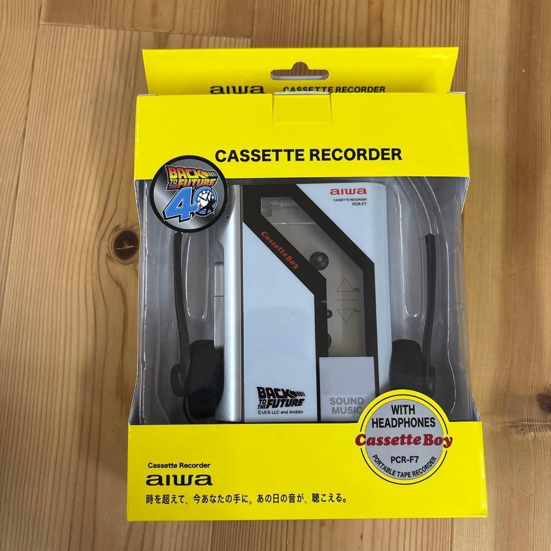 Aiwa PCR-F7 Back to the Future Stereo Portable Cassette Walkman