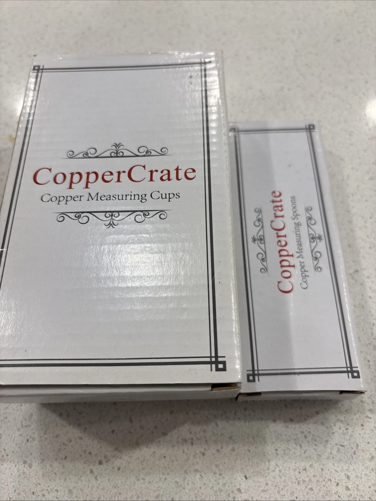 Copper Plated Stainless Steel Measuring Cups And Spoons CopperCrate New In Boxes