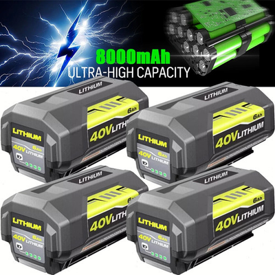 #ad #ad For Ryobi 8Ah 40V Battery Lithium Ion High Capacity OP40404 OP4050A OP4015 US $147.00