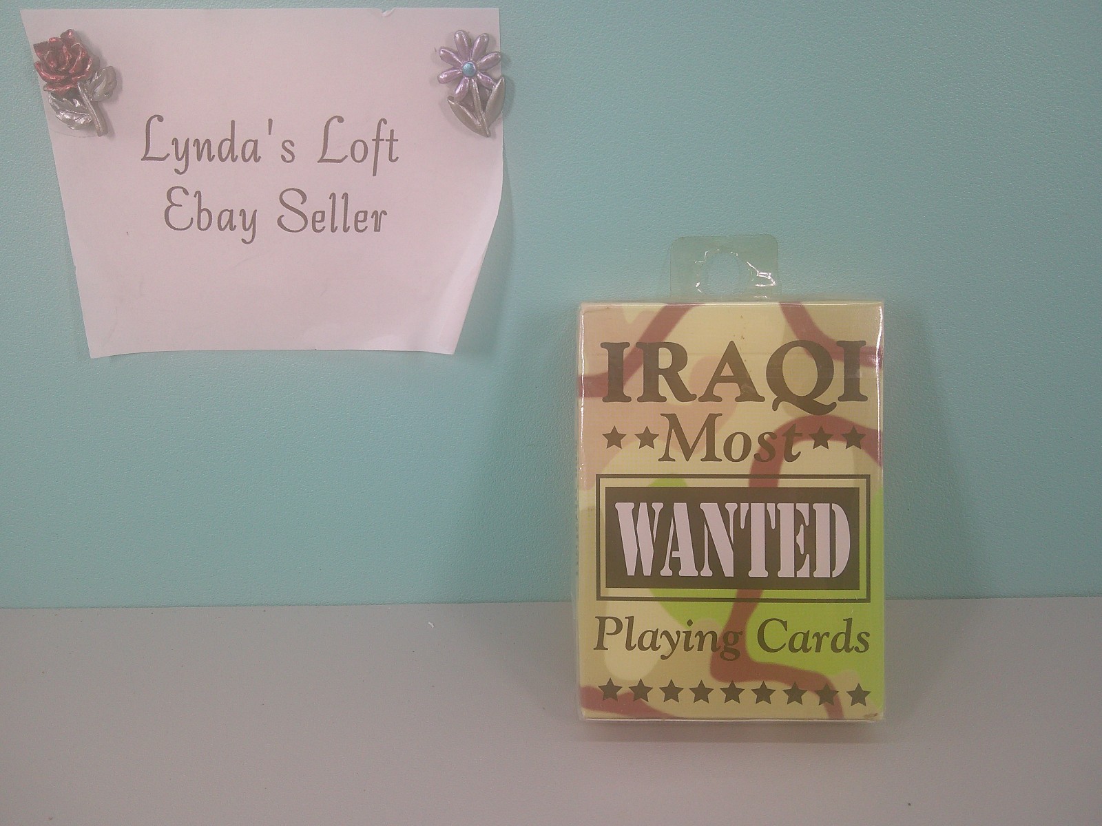 SEALED In the plastic BRAND NEW Iraqi Most Wanted Bicycle Hoyle Playing Cards
