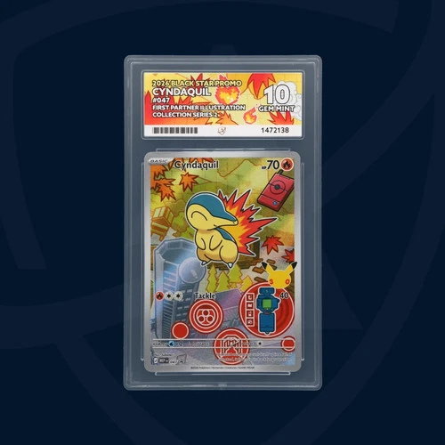Cyndaquil First Partners Series 2 Ace 10 Pokemon TCG
