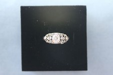New Sterling Silver cubic zirconia CZ Ring SZ 6 7 8