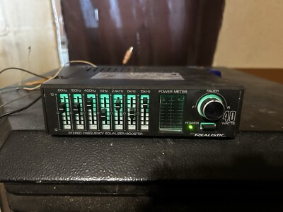 Realistic Model 12-1871 Car Equalizer/booster