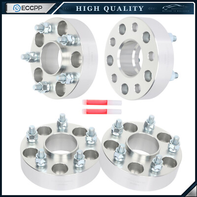4 Pcs 1.5'' 5x4.5 5x114.3 Hub Centric Wheel Spacers For Honda Accord Civic CR-V