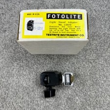 Testrite Instrument Company Fotolite Light Stand Adapter LSA10 Made In USA