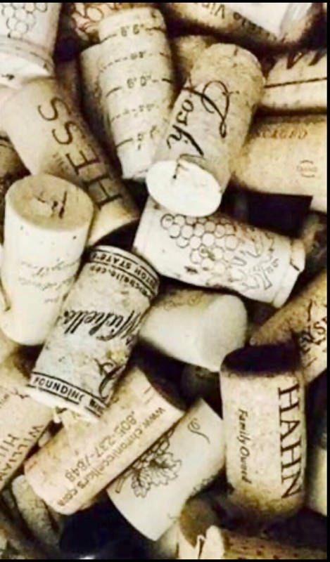 Lot of 10 Used Real Natural Wine Corks