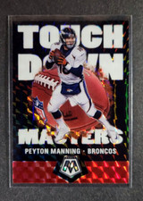 2020 Panini Touchdown Masters Silver Mosaic Prizm Peyton Manning #TM10, Broncos