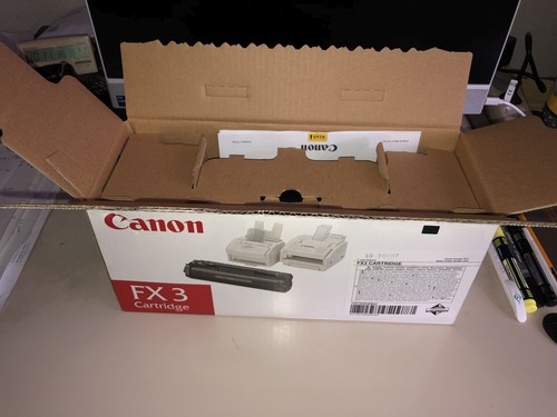 CANON FX3 TONER PATRONE CARTRIDGE NEU OVP leider FEHLKAUF - Photo 2/4