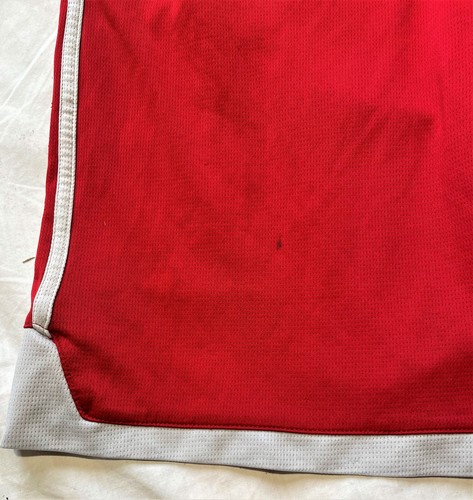 Adidas Youth Boys Size XL Athletic Shorts RED Elastic Waist Gym RN#67891 - Picture 4 of 7