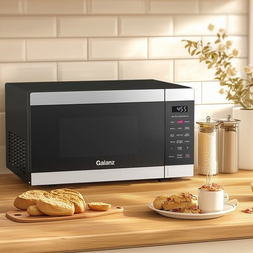 3-1 Countertop Air Fryer Microwave Oven 900 W Convection Auto-Cook Reheat Galanz - Picture 3 of 14