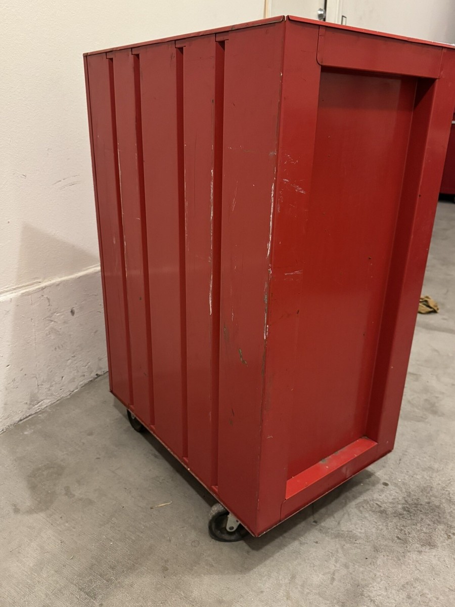 RARE Vintage Sears Craftsman 9 Drawer Rolling Toolbox RARE Vintage Sears Craftsman 9 Drawer Rolling Toolbox