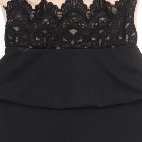 Bodycon rossetto da donna multicolore poliestere taglia 10 cerniera Sweetheart - pizzo - Foto 11 di 12