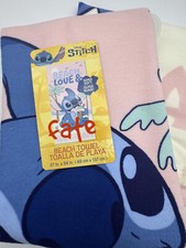 Stitch Love Ice Cream Beach Bath Pool Towel 27 in x 54 in for Kids and Adult