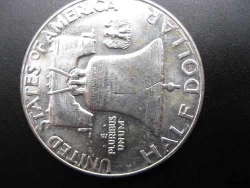 1962 Franklin Half Dollar Gem+ BU with Full Bell Lines! #3182502 - Picture 6 of 7