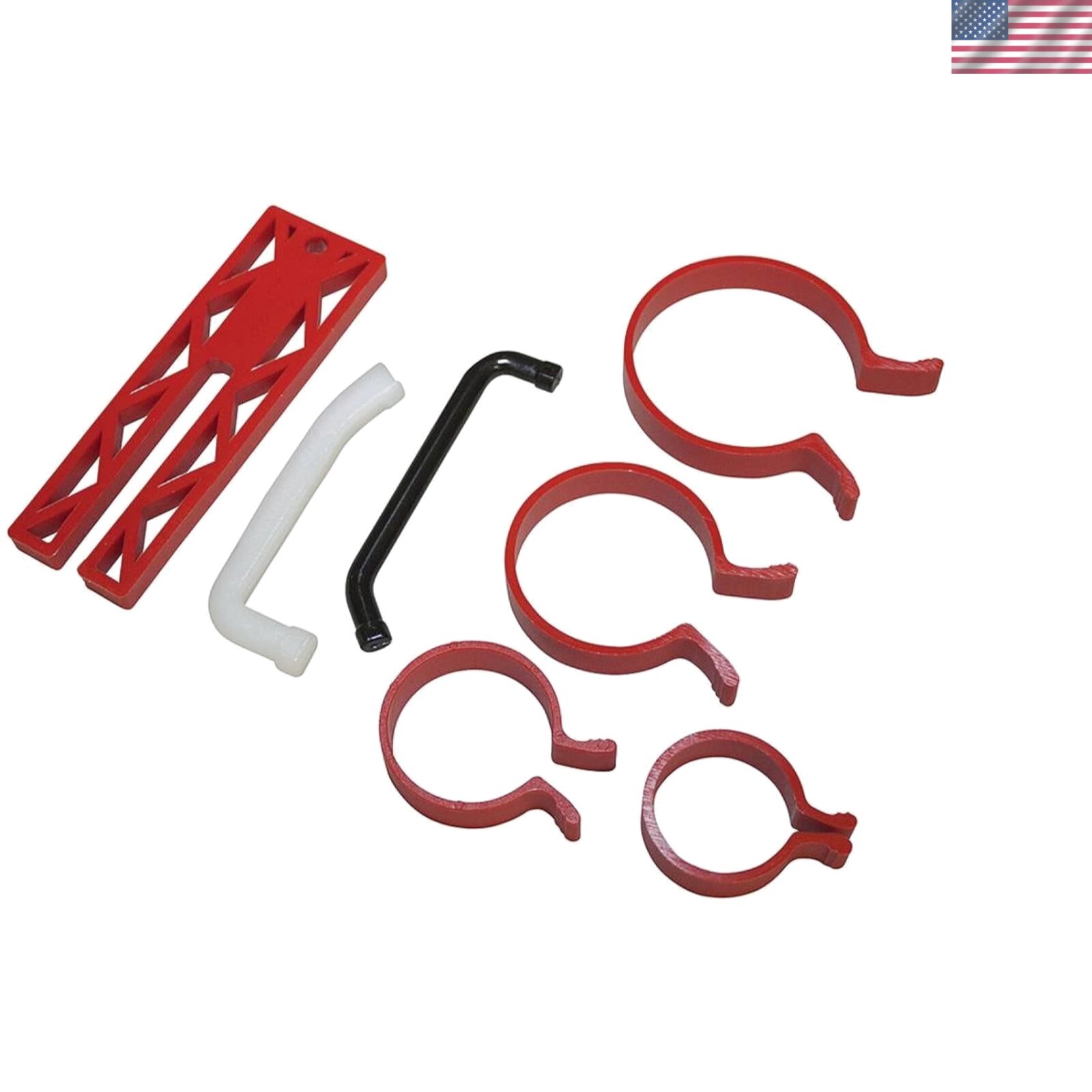 3-Size Plastic Ring Compressor Kit for Engine Repair Locking Clamp