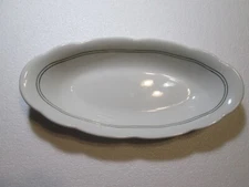 O.P.CO. Syracuse China Oval Celery Serving Platter Dish