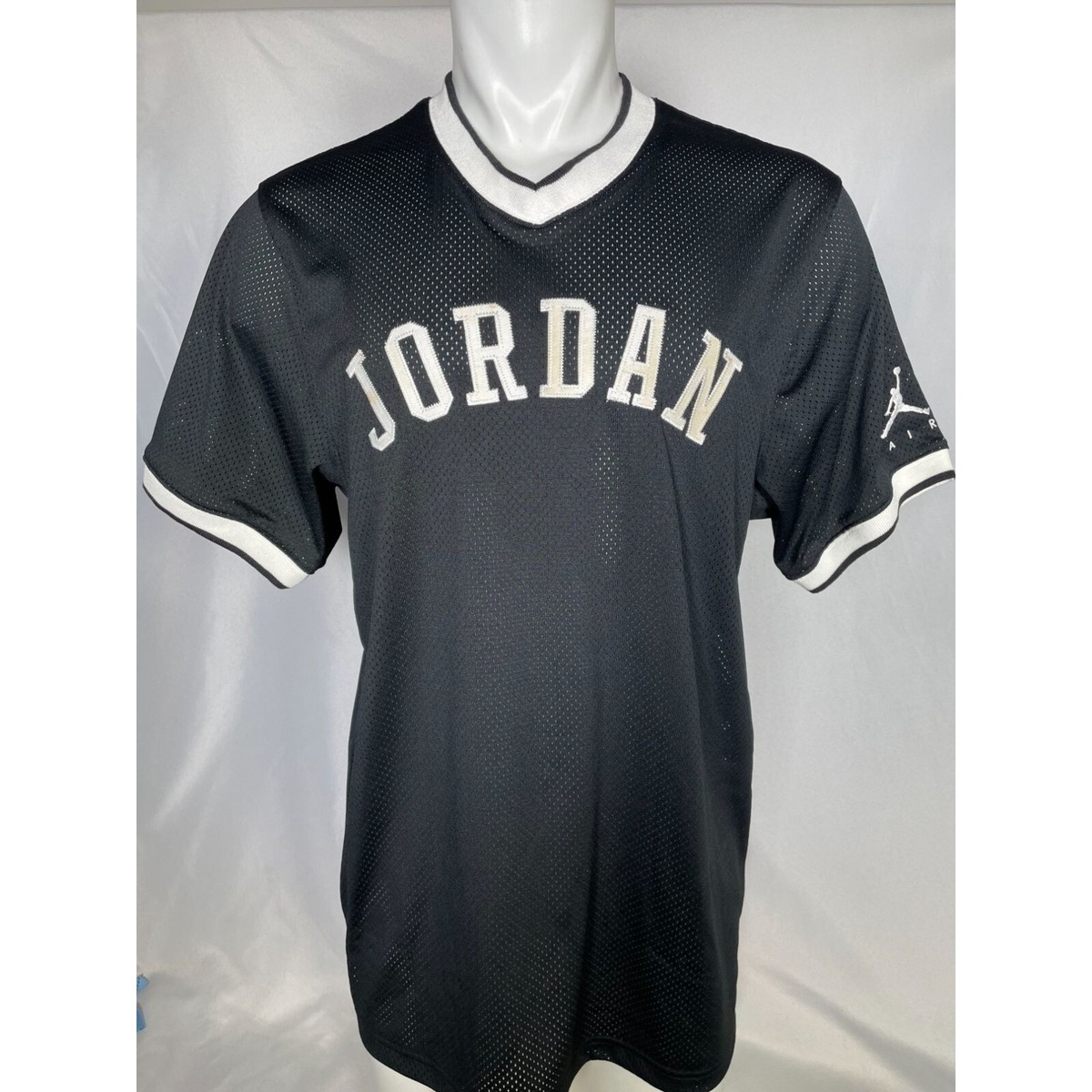 Michael Jordan Brand #23 Air Jordan Black Jersey Men's LARGE | eBay