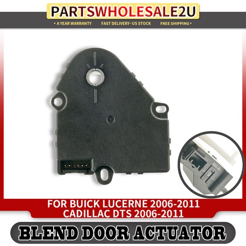 HVAC A/C Heater Blend Air Door Actuator for Buick Lucerne Cadillac DTS