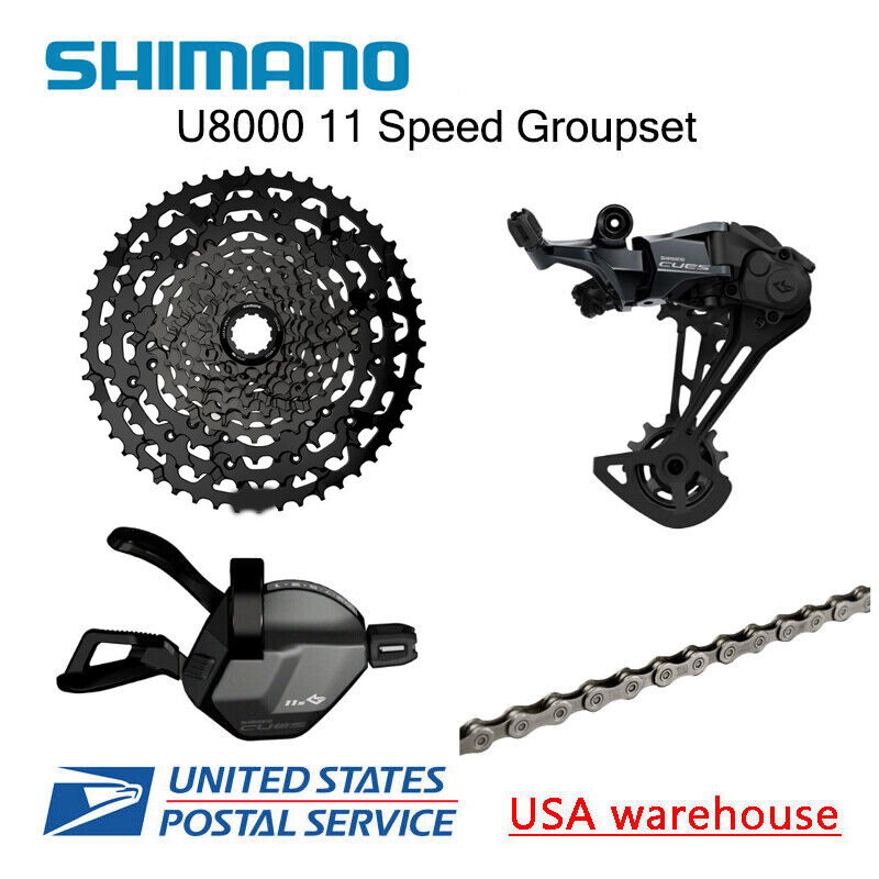 パーツ CUES FC-U8000-2 CUES HOLLOWTECH II CRANKSET 2X11s