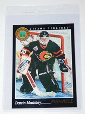 1993-94 PINNACLE DARRIN MADELEY ROOKIE CARD #211