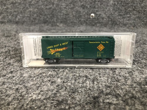 Coche de carga N MicroTrains 20120 RTR TP&W Transcontinental Peoria Way 40' #620 | Zustand: New