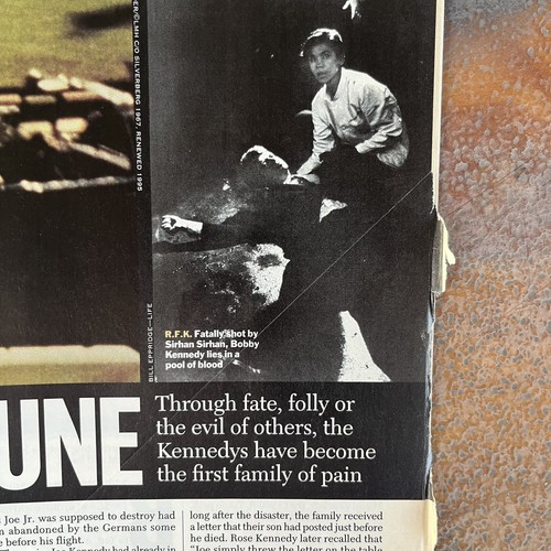 Vtg 1999 JFK Jr John F Kennedy Death Magazine Lot Commemorative Tribute Memorial - Foto 12 di 20