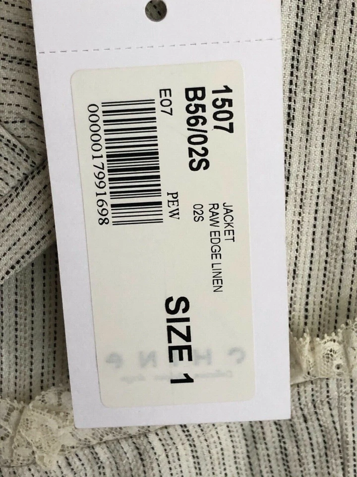Chine Women Linen Jacket, size 1 - Image 4 of 4