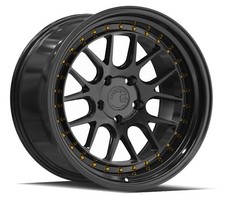 Aodhan Ds06 18x9.5 5x114.3 30 Gloss Black G35 Camry Supra Rx7 Rx8 Wrx Accord