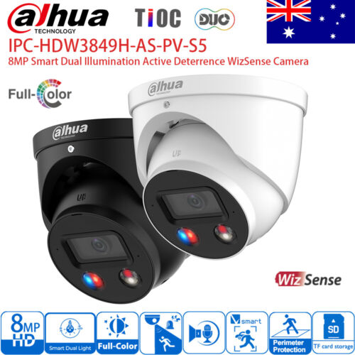 Dahua 8CH 8MP Camera System 4K Color Sound Light Alarm IPC-HDW3849H-AS-PV Lot AU - Picture 18 of 19